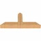 Ekena Millwork Portland Timber Gable Bracket, Western Red Cedar, 48"W x 22"H x 5 1/2"D x 5 1/2"F, 11/12 Pitch GBW048X22X0606POR00SWR - alternate 2